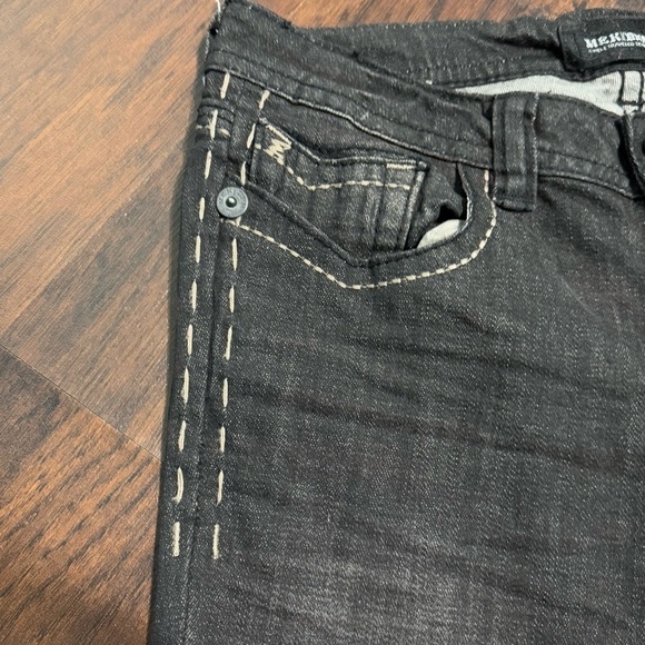 MEK DNM Women's Gray Flared Denim Jeans size 29 - Picture 6 of 16